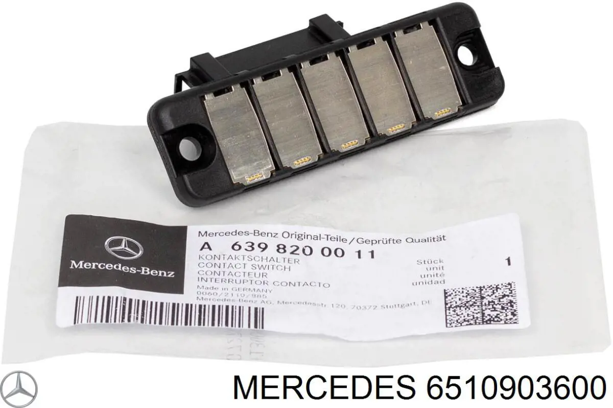 Filtro de combustível A6510903600 Mercedes