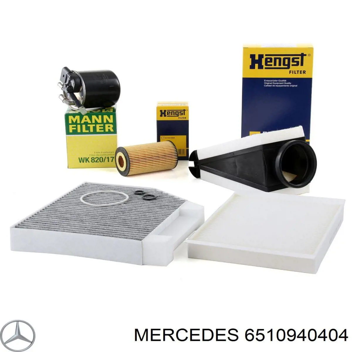 Compre 6510940404 Mercedes Filtro de ar