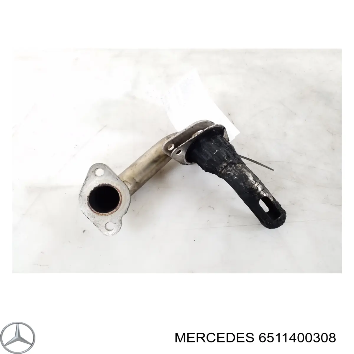 Cano derivado do sistema de recirculação dos gases de escape EGR Mercedes 6511400308
