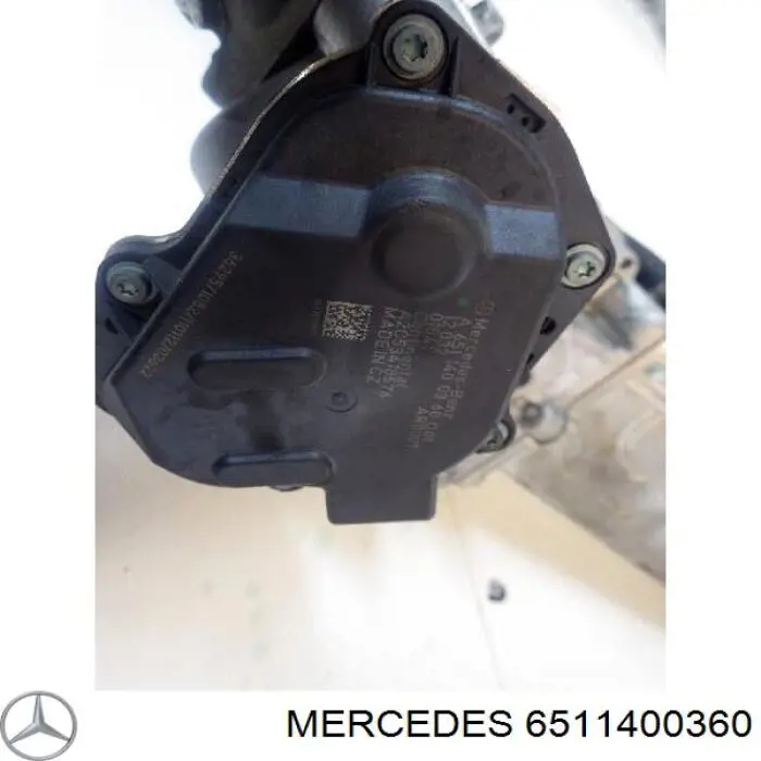 Compre 6511400360 Mercedes Válvula EGR de recirculação dos gases