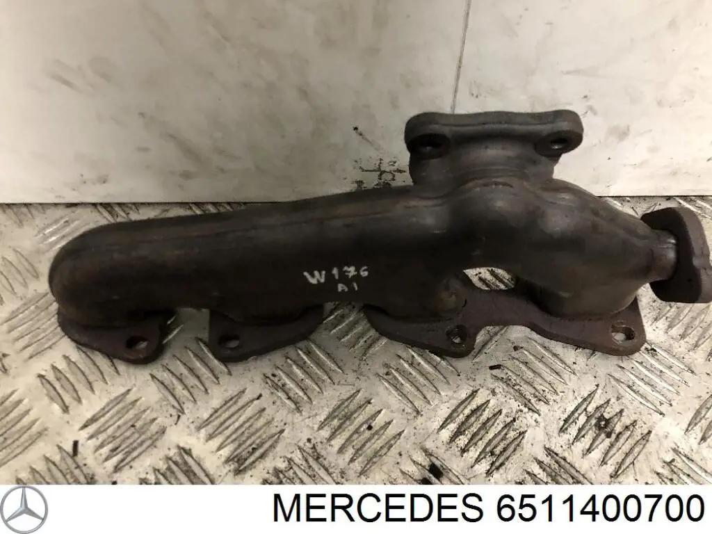Radiador do sistema EGR de recirculação dos gases de escape Mercedes A6511400700