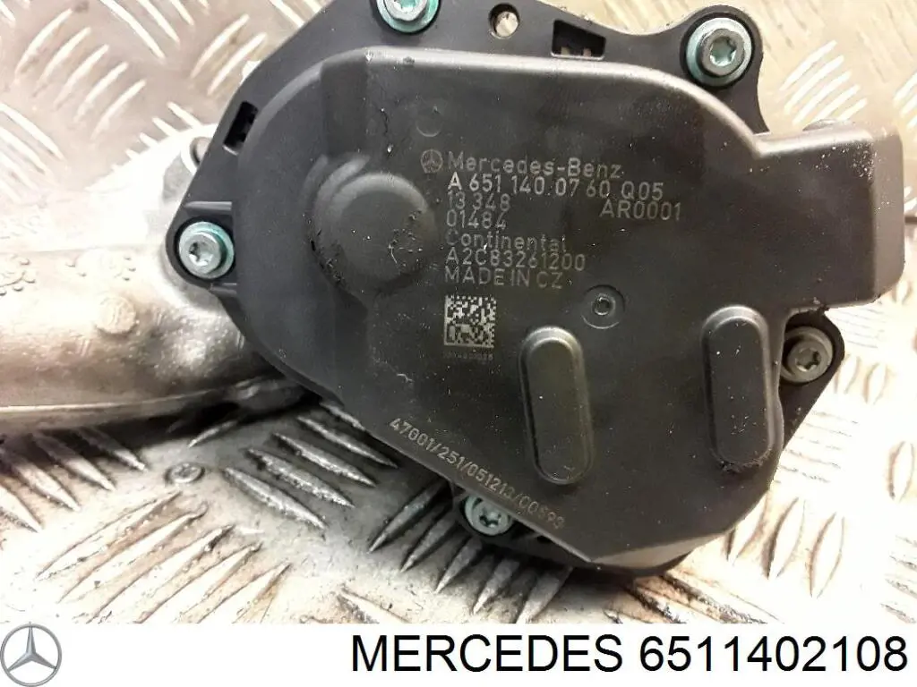 Cano derivado do sistema de recirculação dos gases de escape EGR Mercedes 6511402108 preço, a partir de 35,82 USD