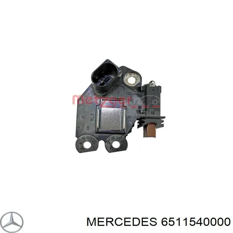 Compre 6511540000 Mercedes Relê-regulador do gerador (relê de carregamento)