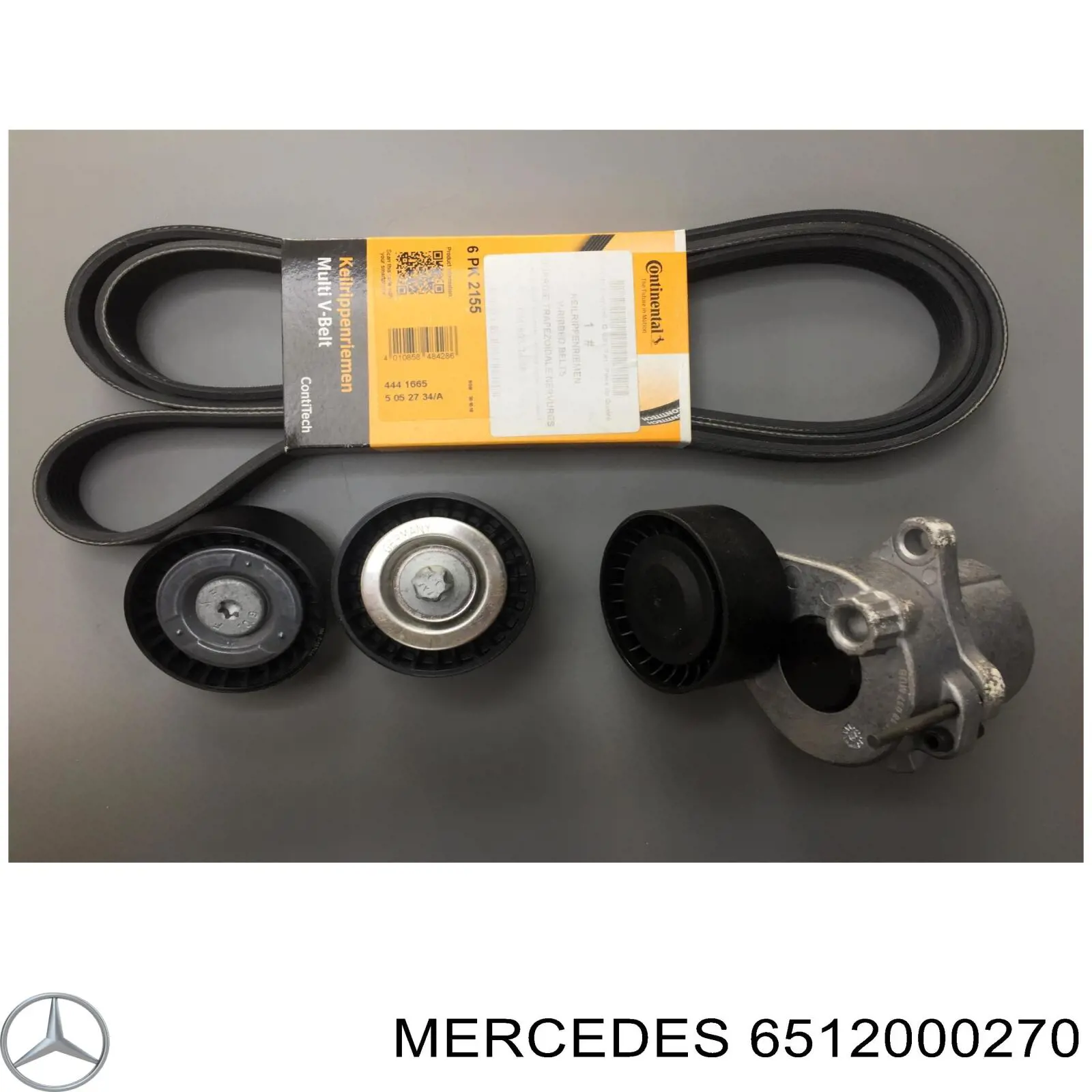 Rolo parasita da correia de transmissão Mercedes 6512000270 preço, a partir de 9,13 USD