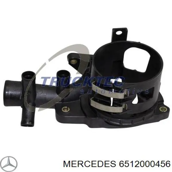 6512000456 Mercedes Caixa de filtro de combustível