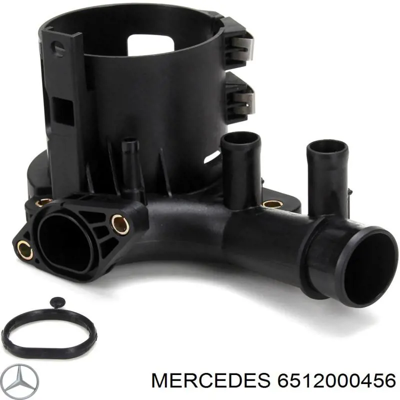Caixa de filtro de combustível A6512000356 Mercedes