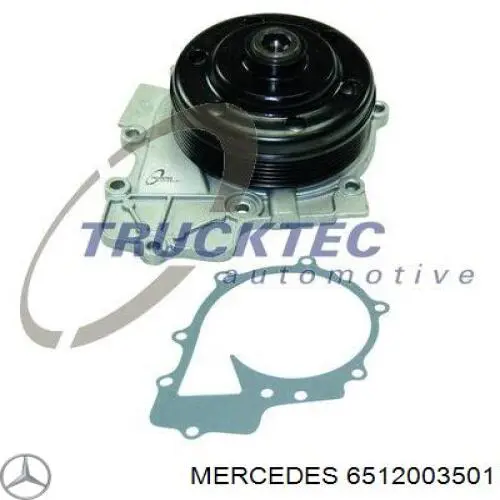 Compre 6512003501 Mercedes Bomba de água (bomba) de esfriamento
