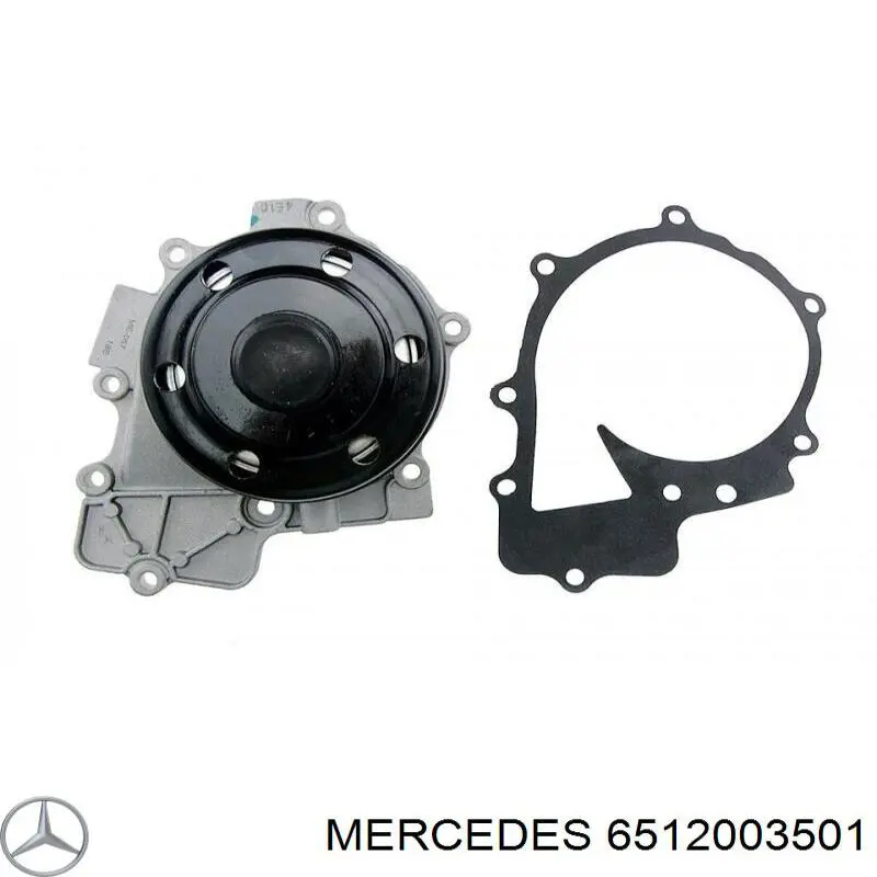 Bomba de água (bomba) de esfriamento Mercedes 6512003501 preço, a partir de 68,17 USD