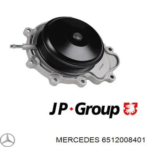 6512008401 Mercedes Bomba de água (bomba) de esfriamento