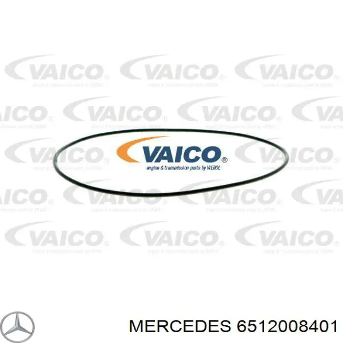 Bomba de água (bomba) de esfriamento 6512008401 Mercedes