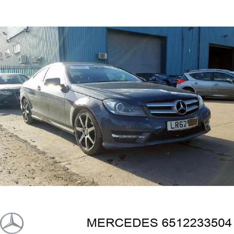 6512233504 Mercedes Consola de coxim (apoio) direita de motor