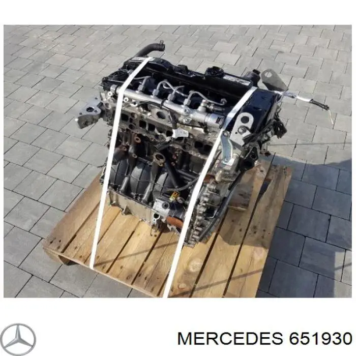 Motor montado 651930 Mercedes