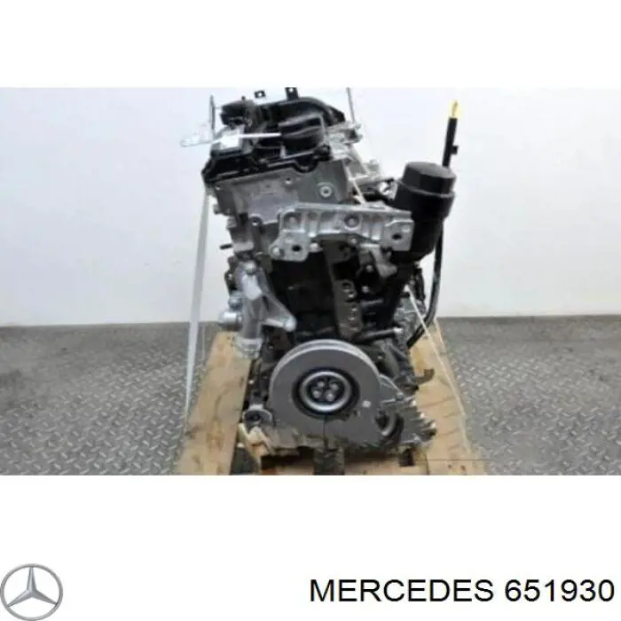 651930 Mercedes Motor montado