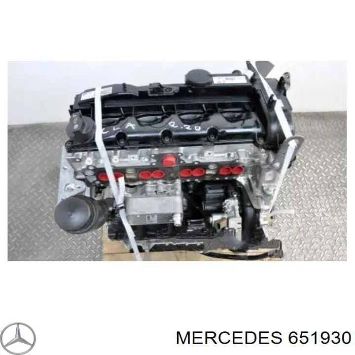 651930 Mercedes Motor montado