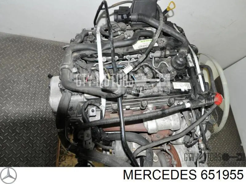 Motor montado 651955 Mercedes