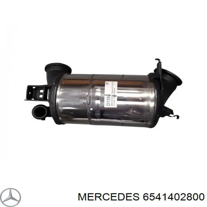 Filtro de partículas do sistema dos gases de escape Mercedes A6541400015 preço, a partir de 530,95 USD
