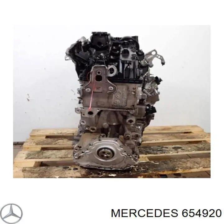 Motor montado Mercedes 654920 preço, a partir de 6133,01 USD