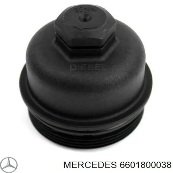 A6601800038 Mercedes Tampa do filtro de óleo