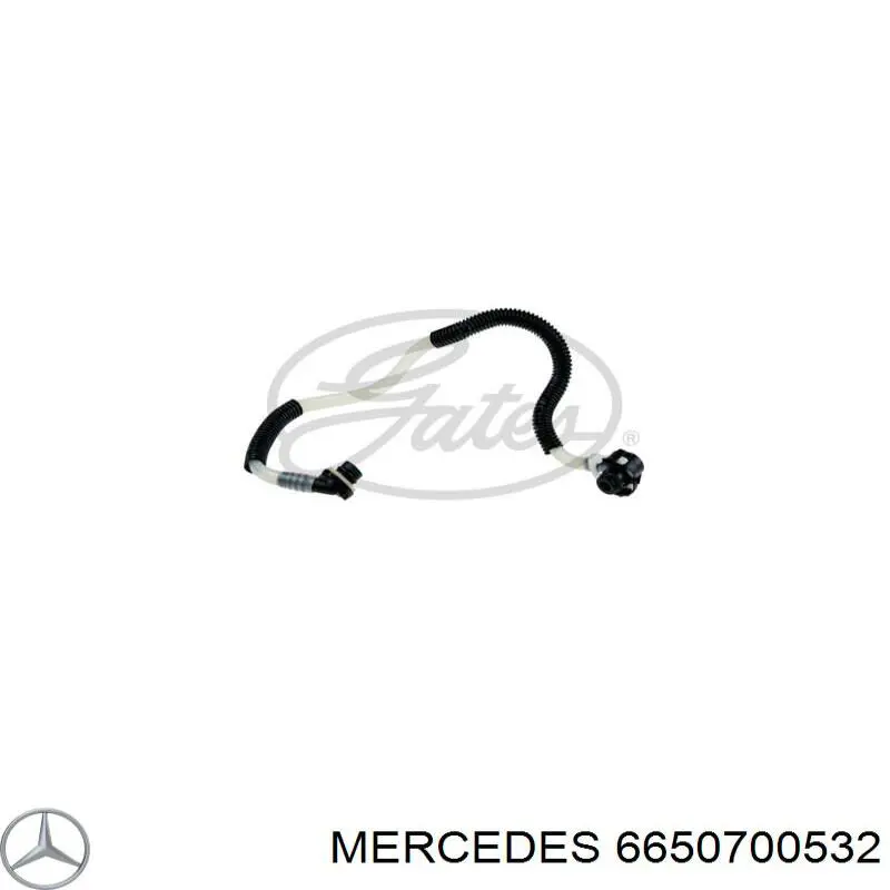 Tubo de combustível desde a válvula de corte até a Bomba de Combustível de Pressão Alta Mercedes A6650700532 preço, a partir de 23,84 USD