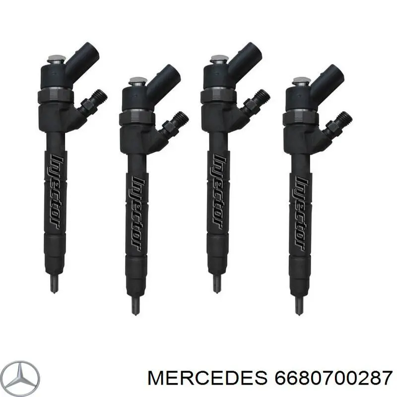 Injetor de injeção de combustível Mercedes 6680700287 preço, a partir de 150,09 USD