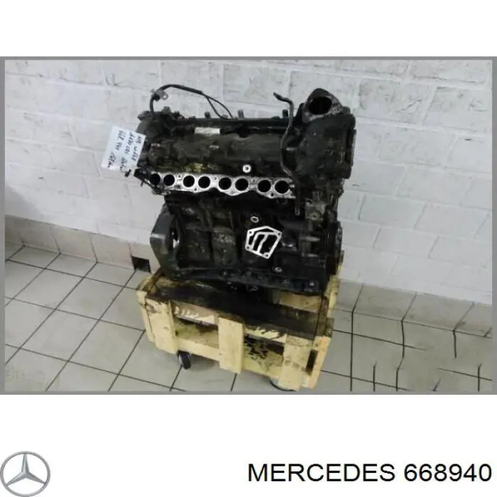Motor montado 668940 Mercedes