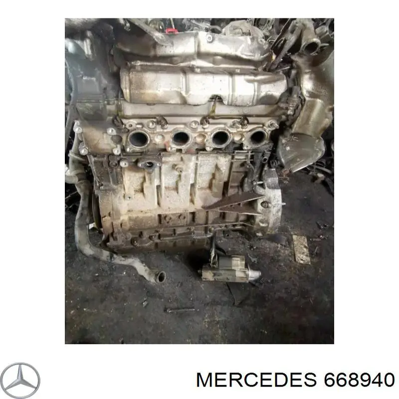 668940 Mercedes Motor montado