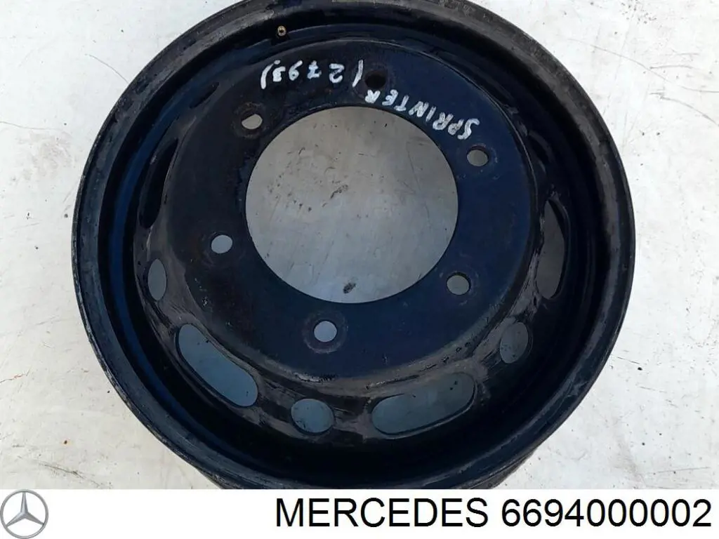 Discos de roda de aço (estampados) Mercedes 6694000002 preço, a partir de 177,63 USD