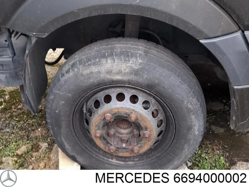 Compre 6694000002 Mercedes Discos de roda de aço (estampados)
