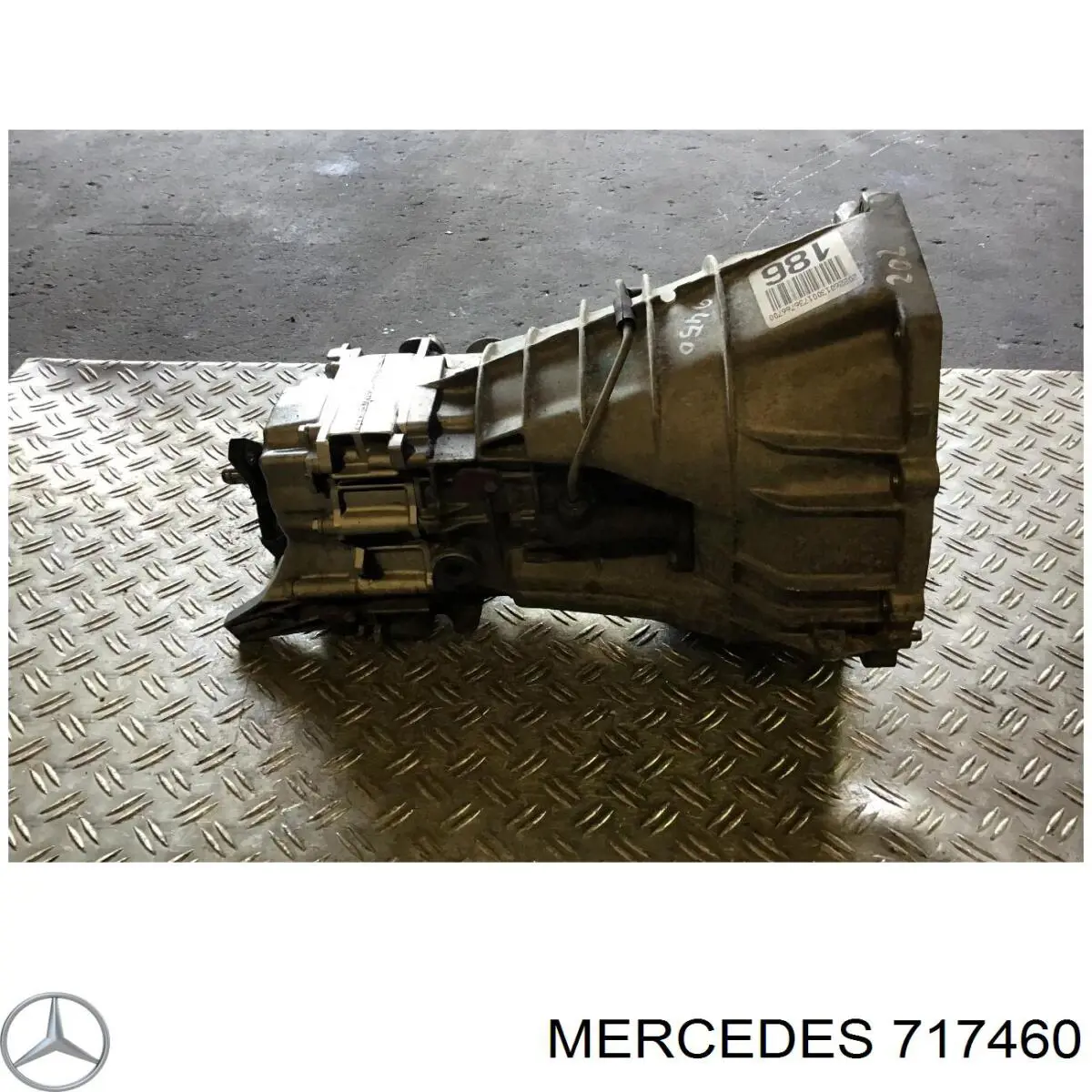 A170260000080 Mercedes Caixa de Mudança montada (caixa mecânica de velocidades)