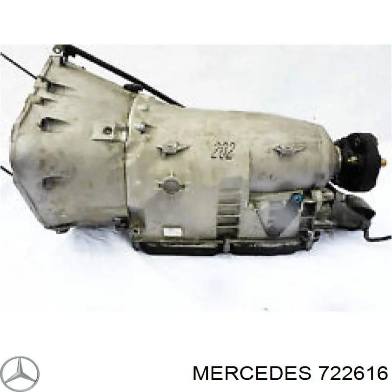 722616 Mercedes Caixa Automática de Mudança montada