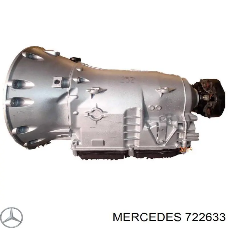 722633 Mercedes Caixa Automática de Mudança montada