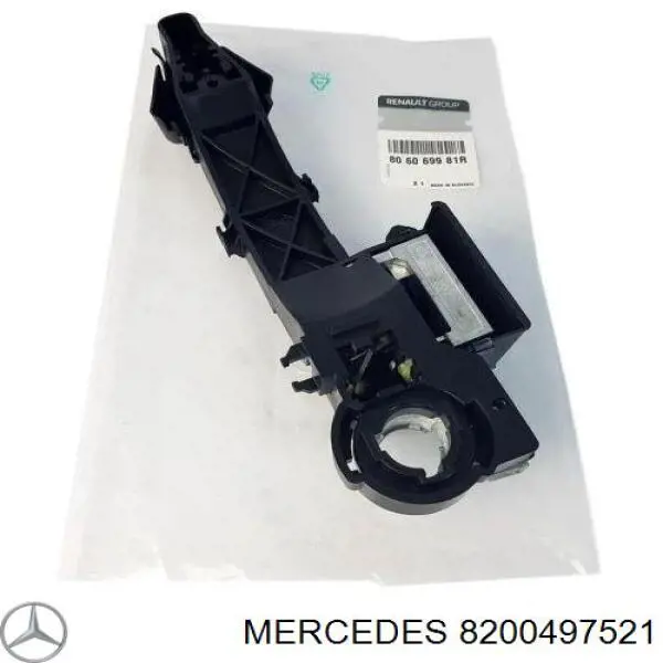 Suporte de maçaneta externa da porta dianteira esquerda Mercedes 8200497521