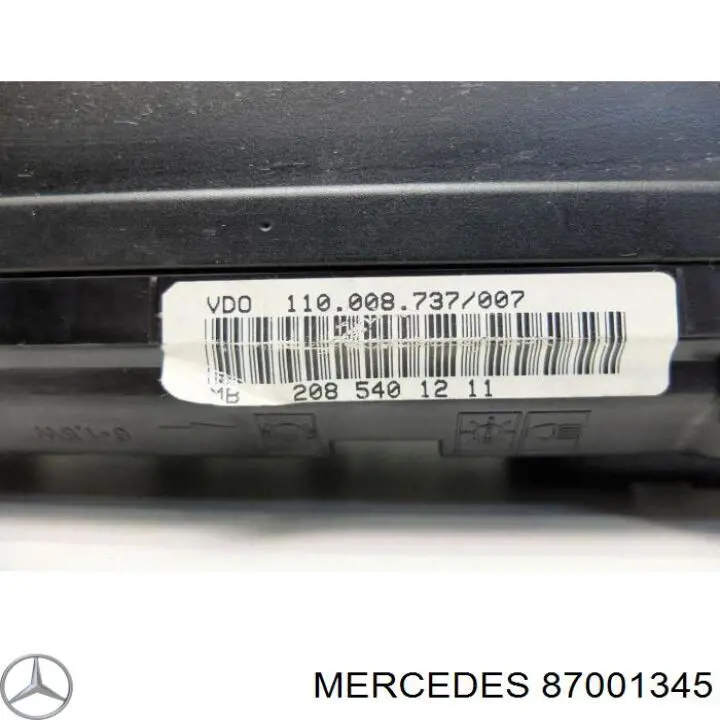 87001345 Mercedes 