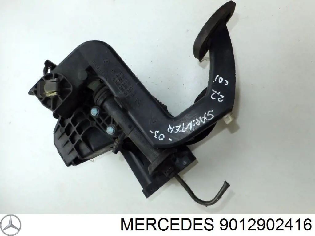 9012902416 Mercedes Pedal de embraiagem