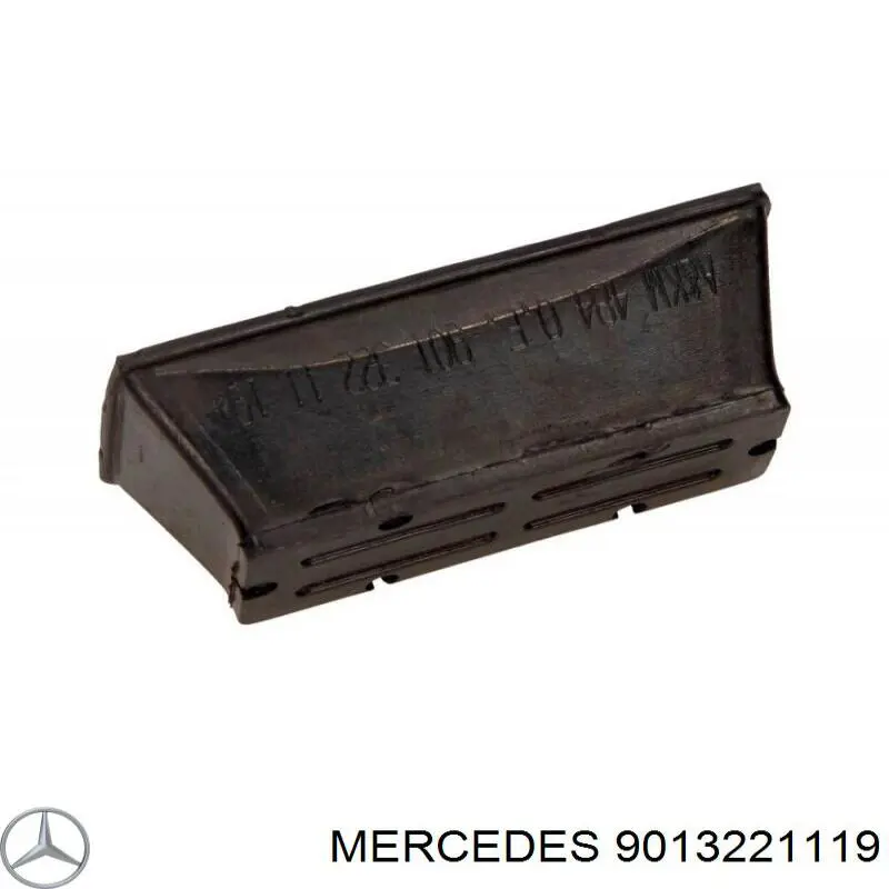 9013221119 Mercedes Grade de proteção da suspensão de lâminas dianteira