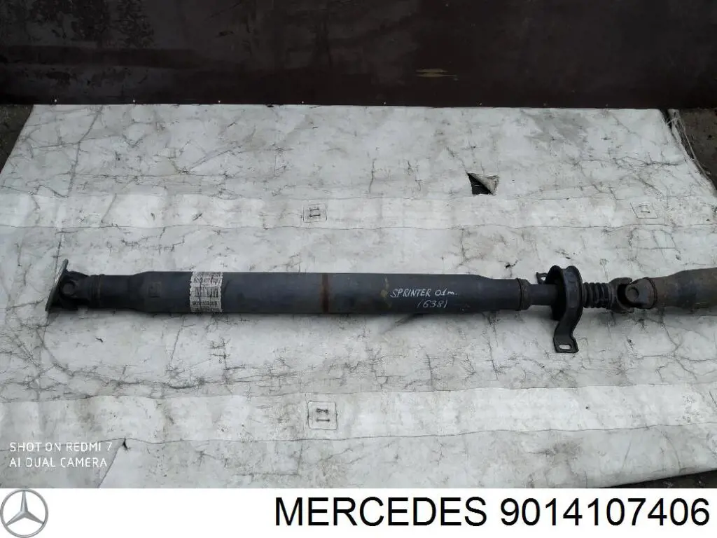 9014107406 Mercedes Junta universal traseira montada