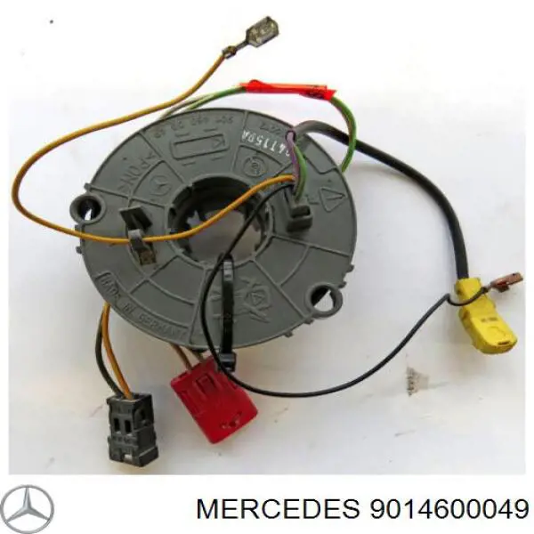 9014600049 Mercedes Anel AIRBAG de contato, cabo plano do volante