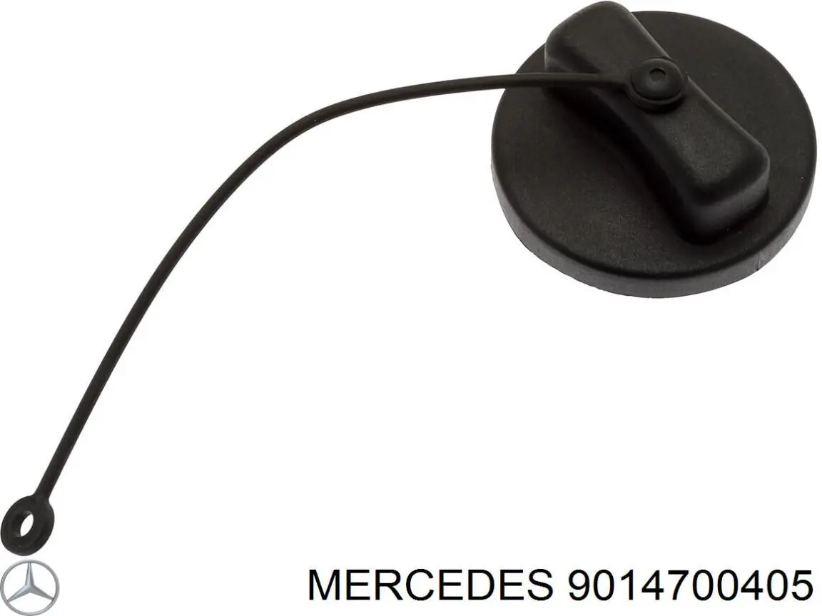 9014700405 Mercedes Tampa (tampão) do tanque de combustível