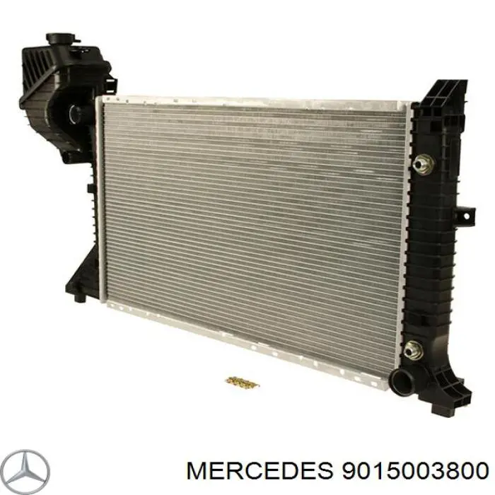 9015003800 Mercedes Radiador de esfriamento de motor