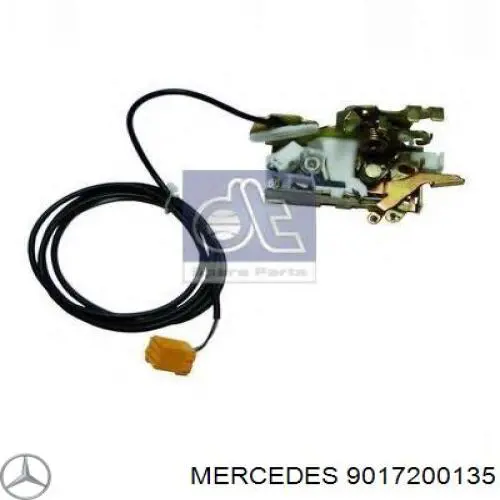 9017200135 Mercedes Fecho da porta dianteira esquerda