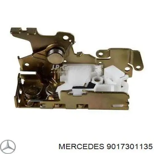 9017301135 Mercedes Fecho da porta lateral deslizante direita