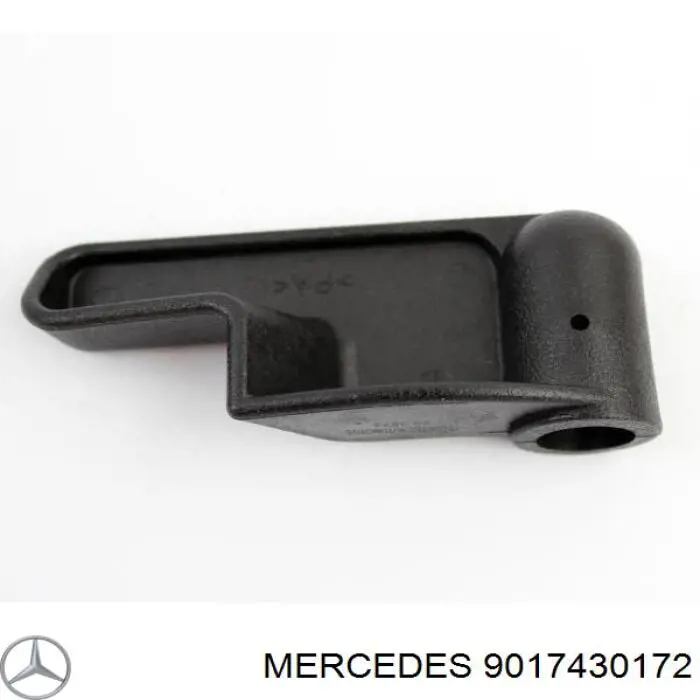 9017430172 Mercedes Maçaneta esquerda interna da porta traseira (batente)