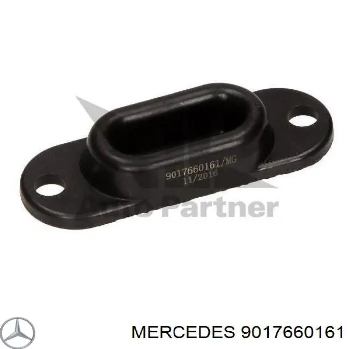 9017660161 Mercedes Gozno de garra (parte complementar) de fecho da porta deslizante