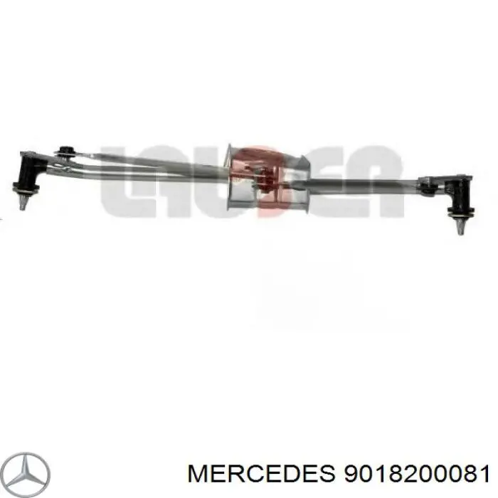 Compre 9018200081 Mercedes Trapézio de limpador pára-brisas