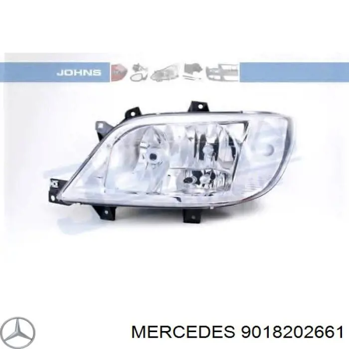 Luz esquerda Mercedes 9018202661 preço, a partir de 95,34 USD