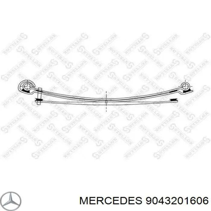 Suspensão de lâminas traseiro Mercedes 9043201606 preço, a partir de 286,95 USD