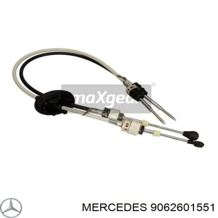 9062601551 Mercedes Cabo de mudança duplo