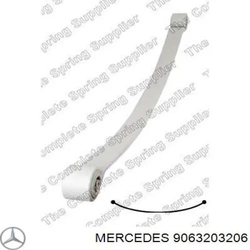Compre 337910LS LS Germany Suspensão de lâminas traseiro