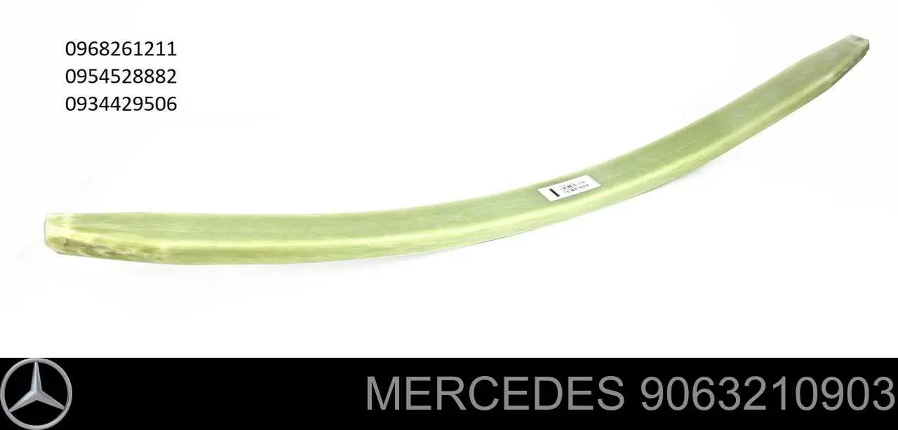 Compre 9063210903 Mercedes Suspensão de lâminas dianteira