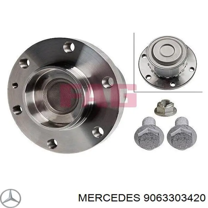 Pino moente (extremidade do eixo) dianteiro esquerdo Mercedes 906330342028 preço, a partir de 134,74 USD